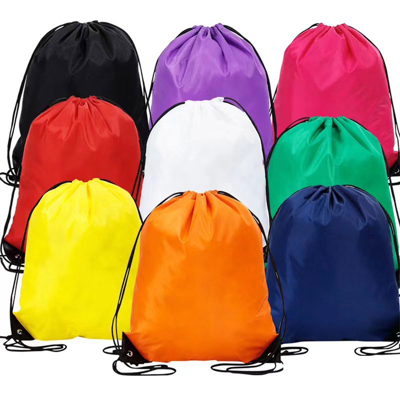 Women Bags Polene - 1ชิ้นกระเป๋ากระเป๋าเป้เชือกดึงพร้อมสายสะท้อนแสงกระเป๋าเป้สะพายหลังสายรัดถุงผ้ากระสอบจำนวนมากสำหรับโรงเรียนโยคะกีฬายิมการเดินทาง
