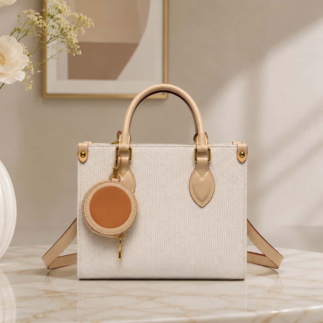 Women X Bags - 57-2026 กระเป๋าสะพาย/กระเป๋าถือสุดหรูสไตล์คลาสสิกใหม่ (รายละเอียดด้านล่าง); ขนาด: 25 x