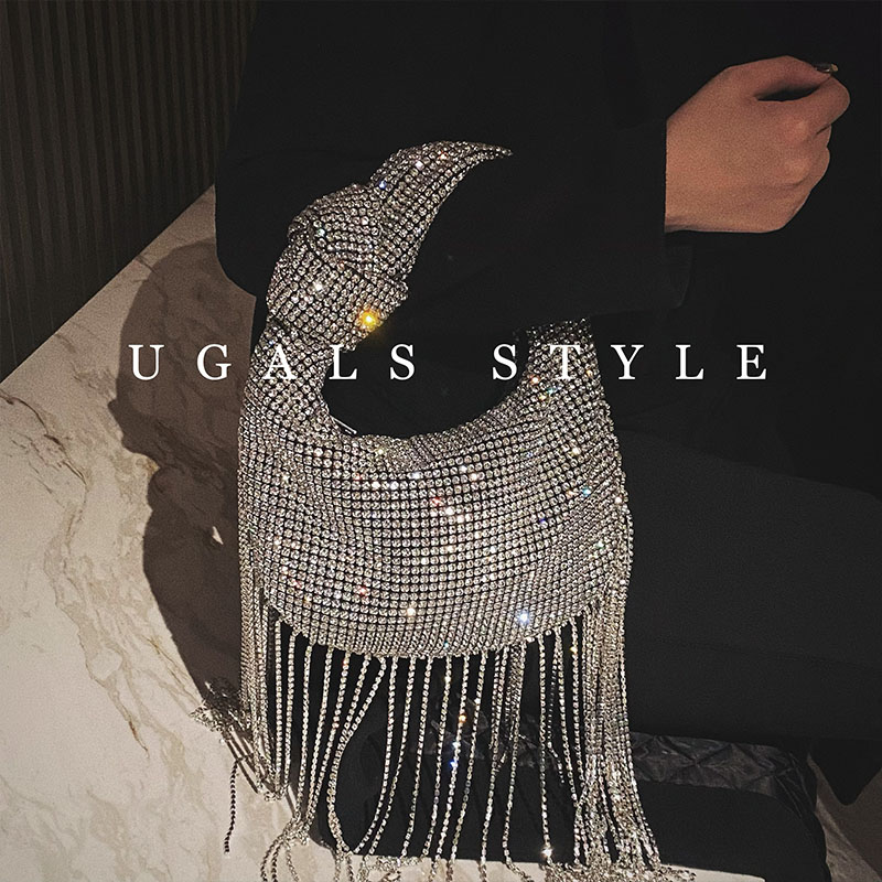 กระเป๋าถือเพชร UGALS รุ่น Moon - Clutch Bag Evening บทวิจารณ์และราคา