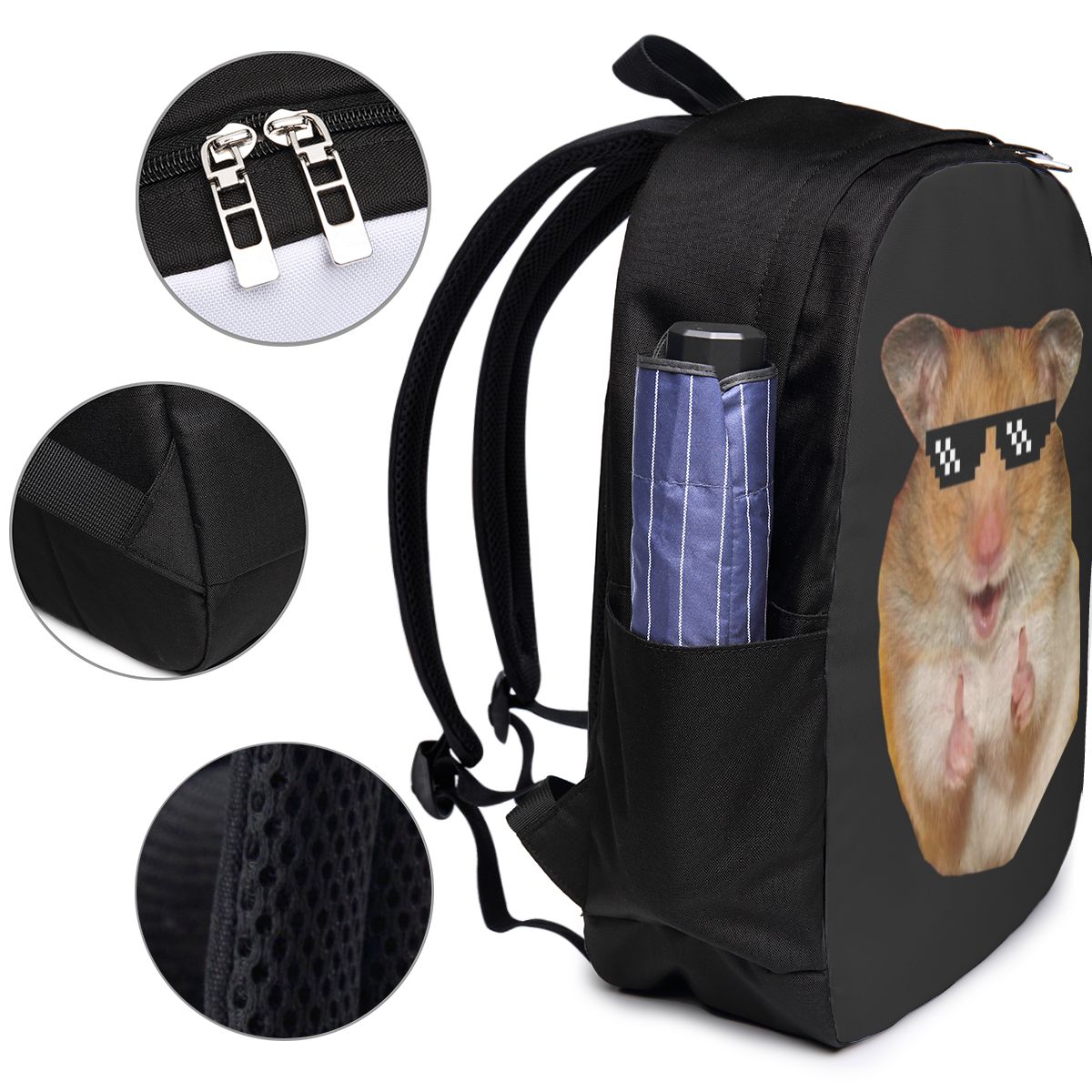 กระเป๋าเป้สะพายหลังลายหนูแฮมสเ - Women Bags For Laptop บทวิจารณ์และราคา