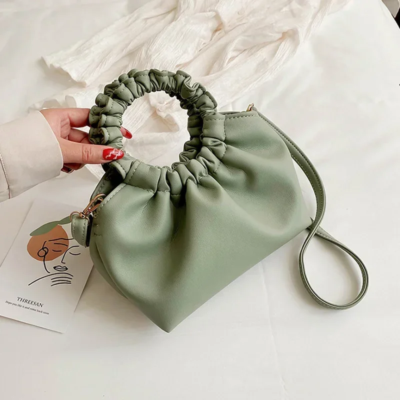 กระเป๋าถือขนาดเล็กผู้หญิงจีบไห - Women Bags Rack บทวิจารณ์และราคา