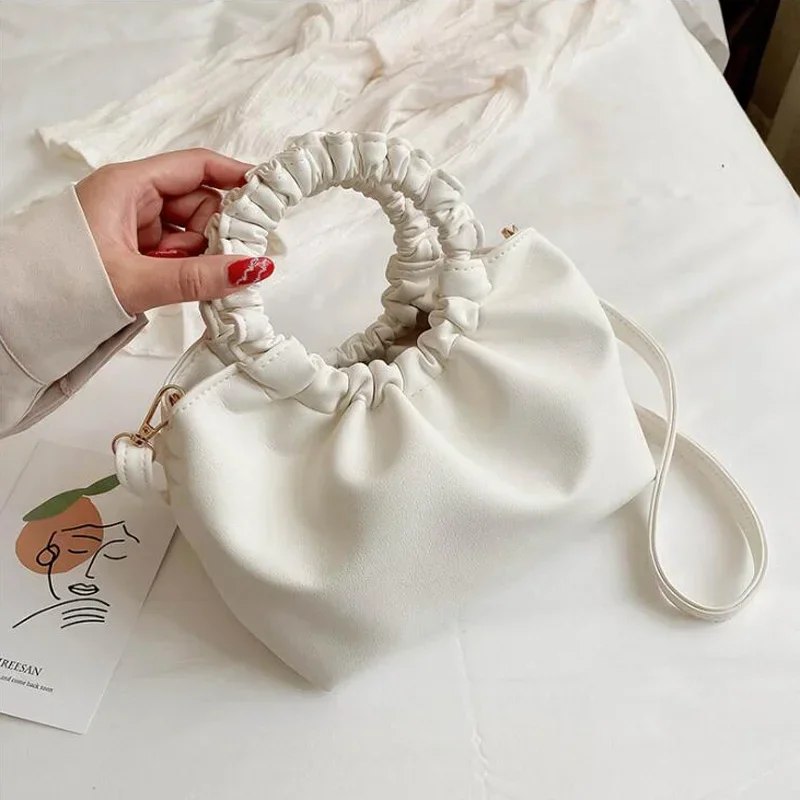 กระเป๋าถือขนาดเล็กผู้หญิงจีบไห - Women Bags Rack บทวิจารณ์และราคา