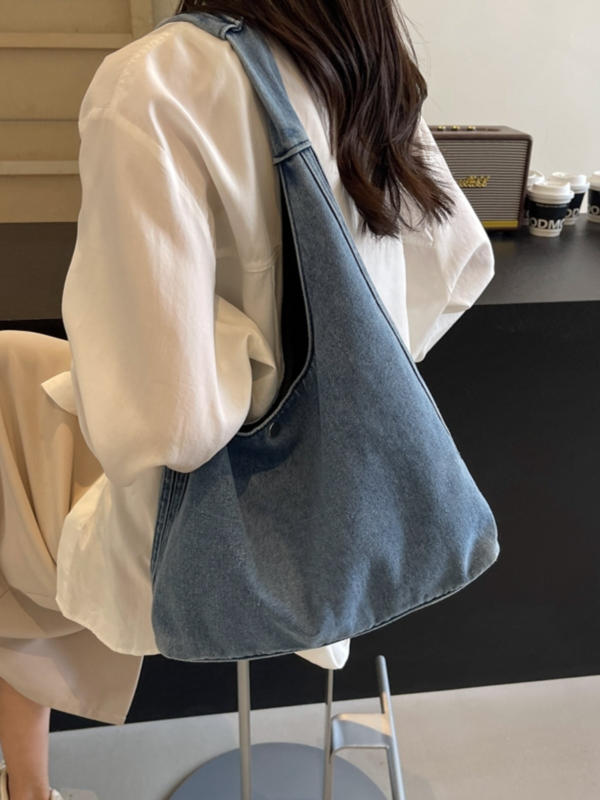 กระเป๋าผ้าแคนวาสขนาดใหญ่แบบลำล - Women'S Young Bags บทวิจารณ์และราคา