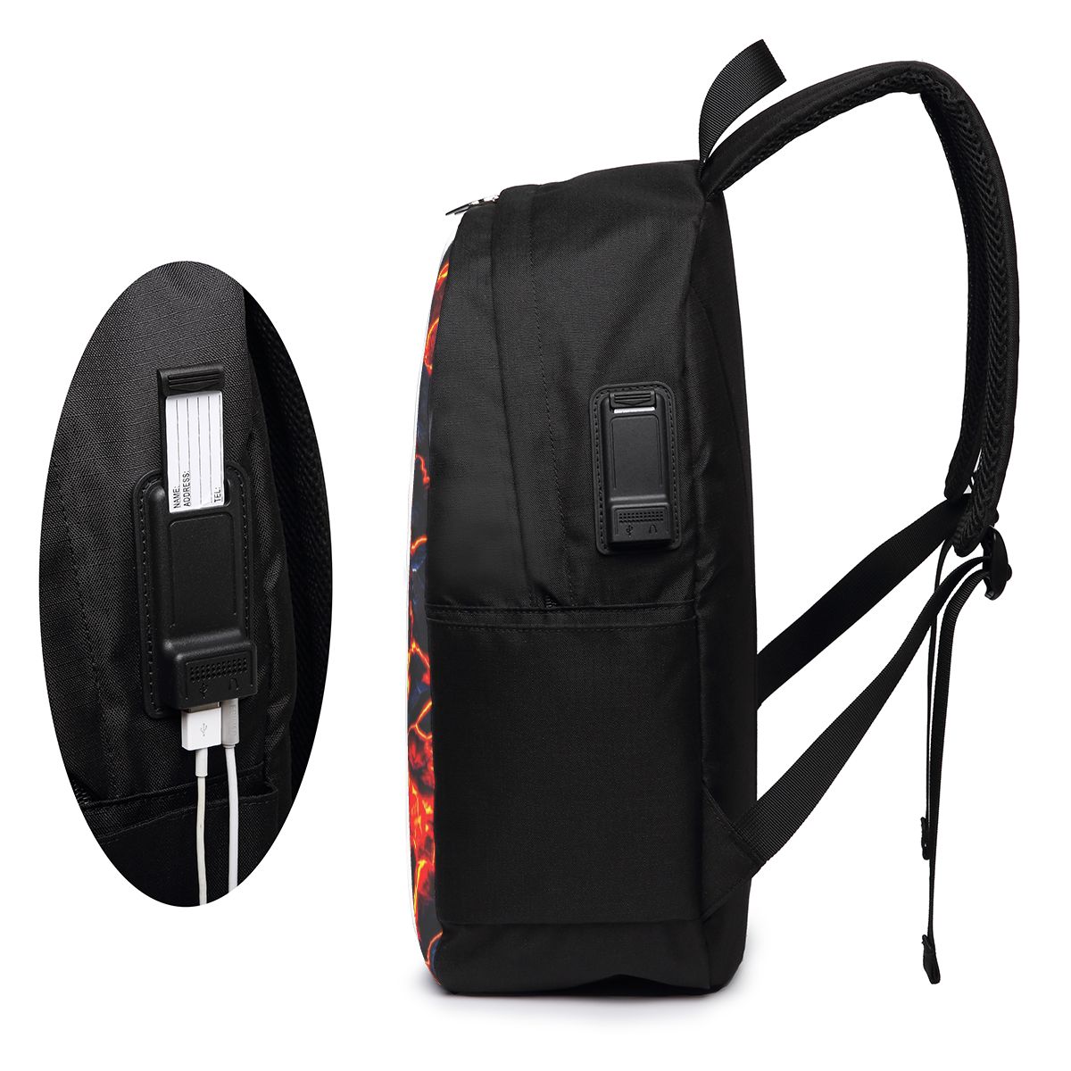 กระเป๋าเป้สะพายหลังลายภูเขาไฟล - Women Bags For Laptop บทวิจารณ์และราคา
