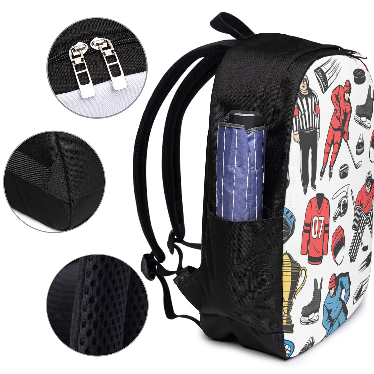 กระเป๋าเป้สะพายหลังลายฮอกกี้น้ - Women Bags For Laptop บทวิจารณ์และราคา
