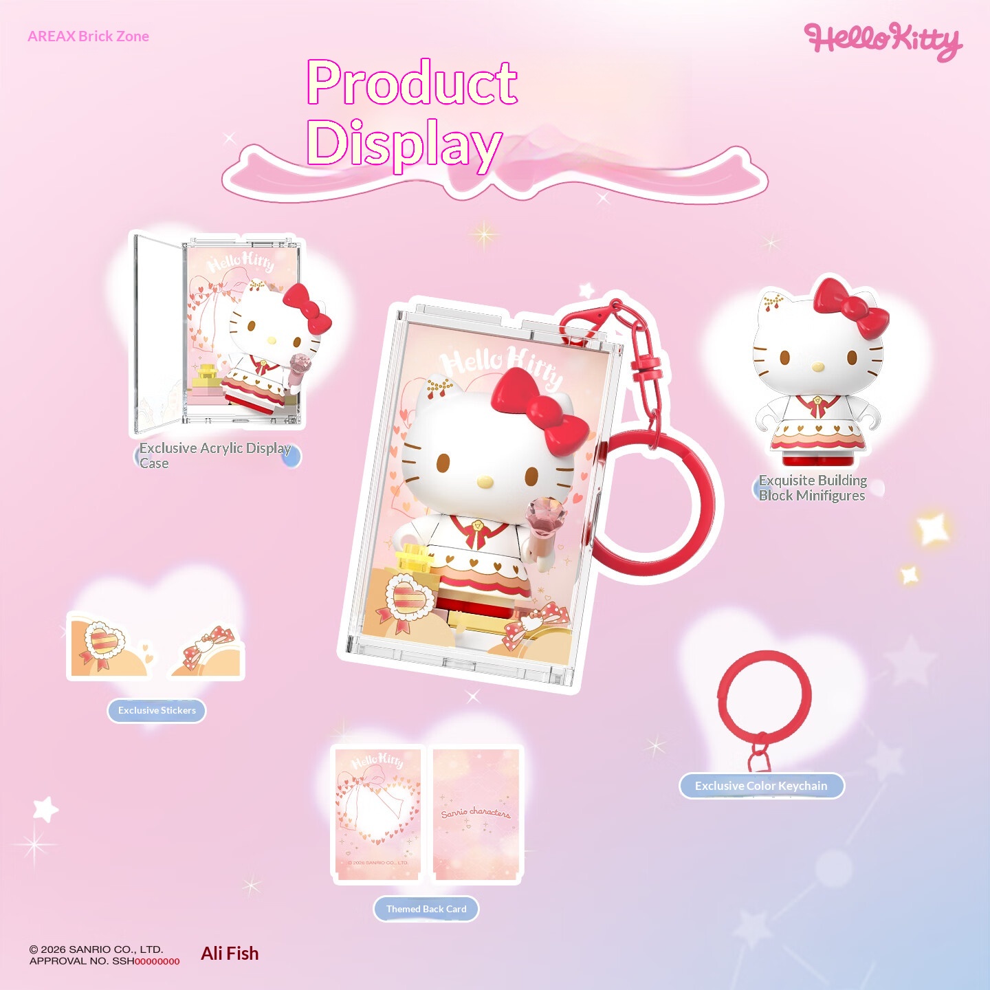 พวงกุญแจตัวการ์ตูนซานริโอแบบบล - Women X Bags บทวิจารณ์และราคา