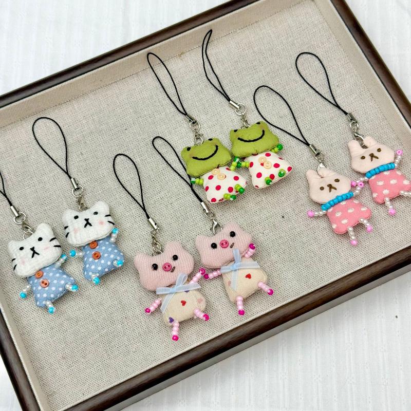 พวงกุญแจจี้รูปกบ หมู แมวน่ารัก - Women'S Young Bags บทวิจารณ์และราคา