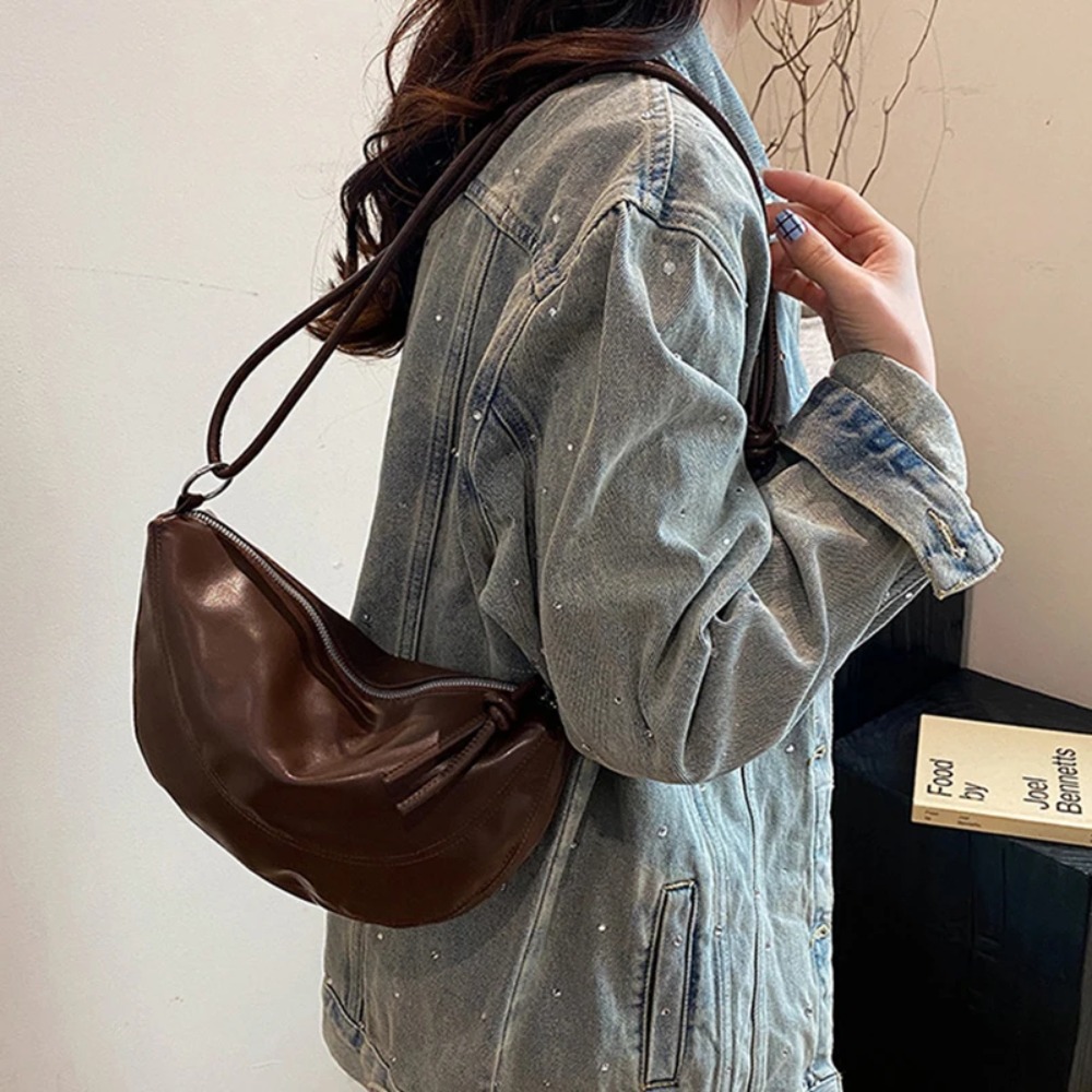 กระเป๋าสะพายไหล่ PU วัสดุซิป 2 - Women Bags Manufacturer บทวิจารณ์และราคา