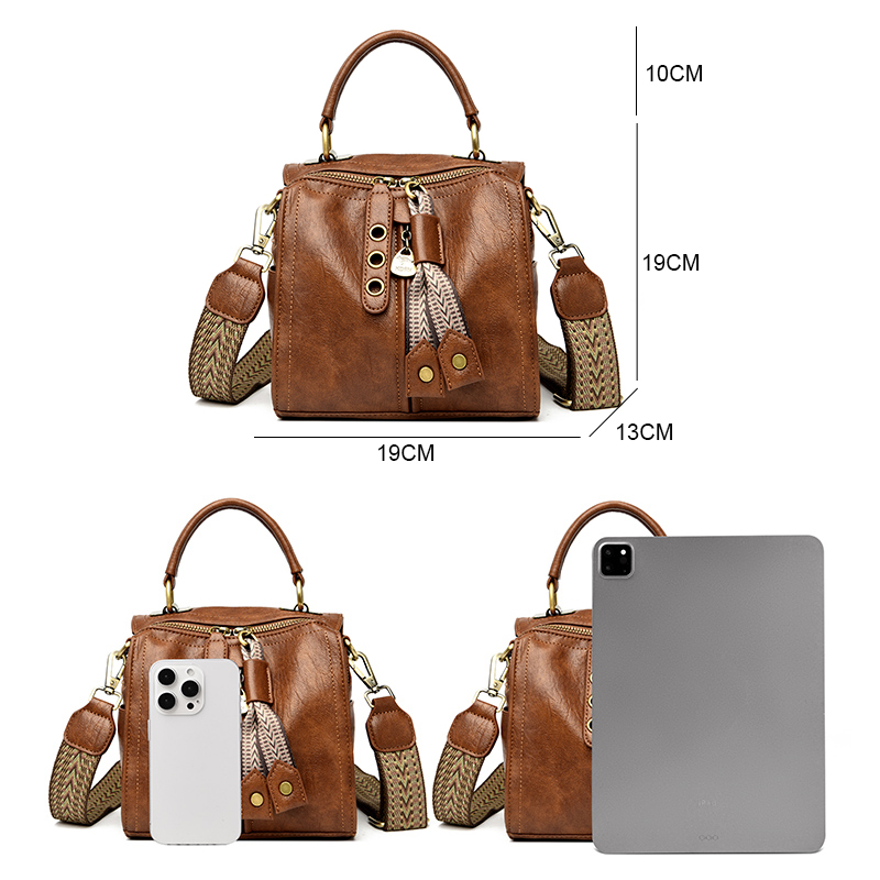วัวหนังผู้หญิง Messenger กระเป - Women Bags Rack บทวิจารณ์และราคา