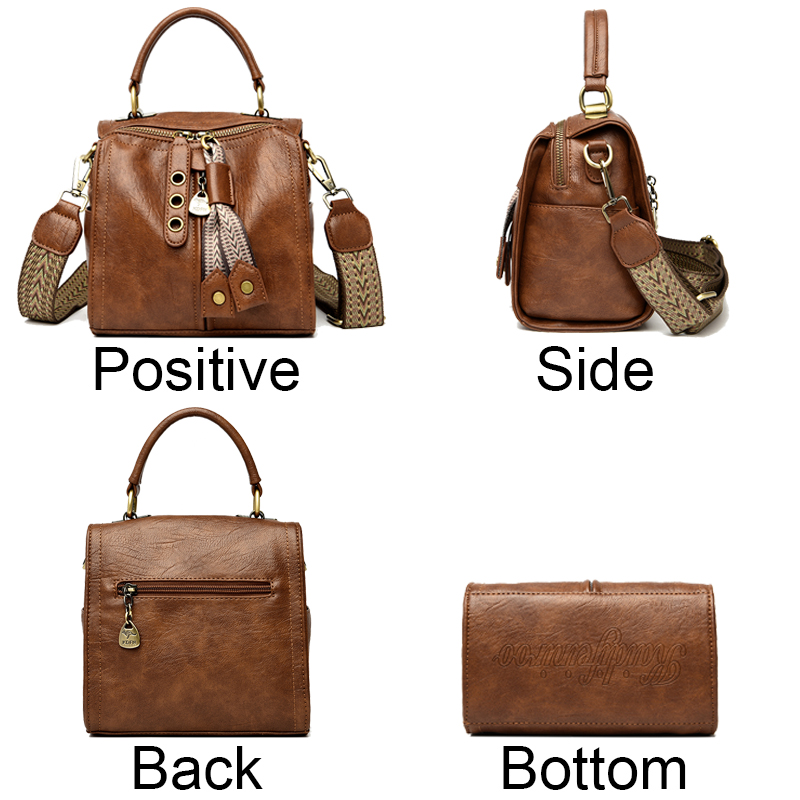 วัวหนังผู้หญิง Messenger กระเป - Women Bags Rack บทวิจารณ์และราคา