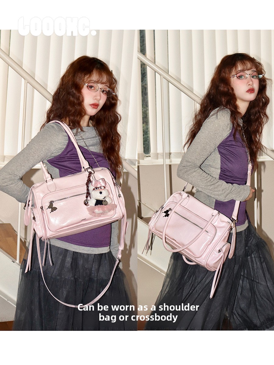 กระเป๋าสะพายข้างทรงมอเตอร์ไซค์ - Women'S Young Bags บทวิจารณ์และราคา