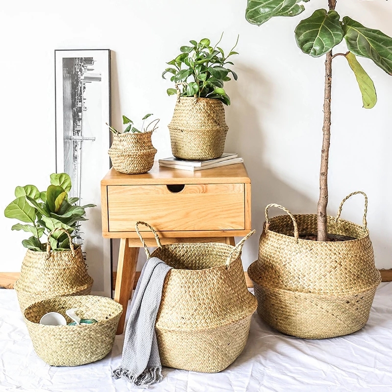 Zerolife สาหร่ายทะเลตะกร้าหวาย - Basket Bag Wicker บทวิจารณ์และราคา