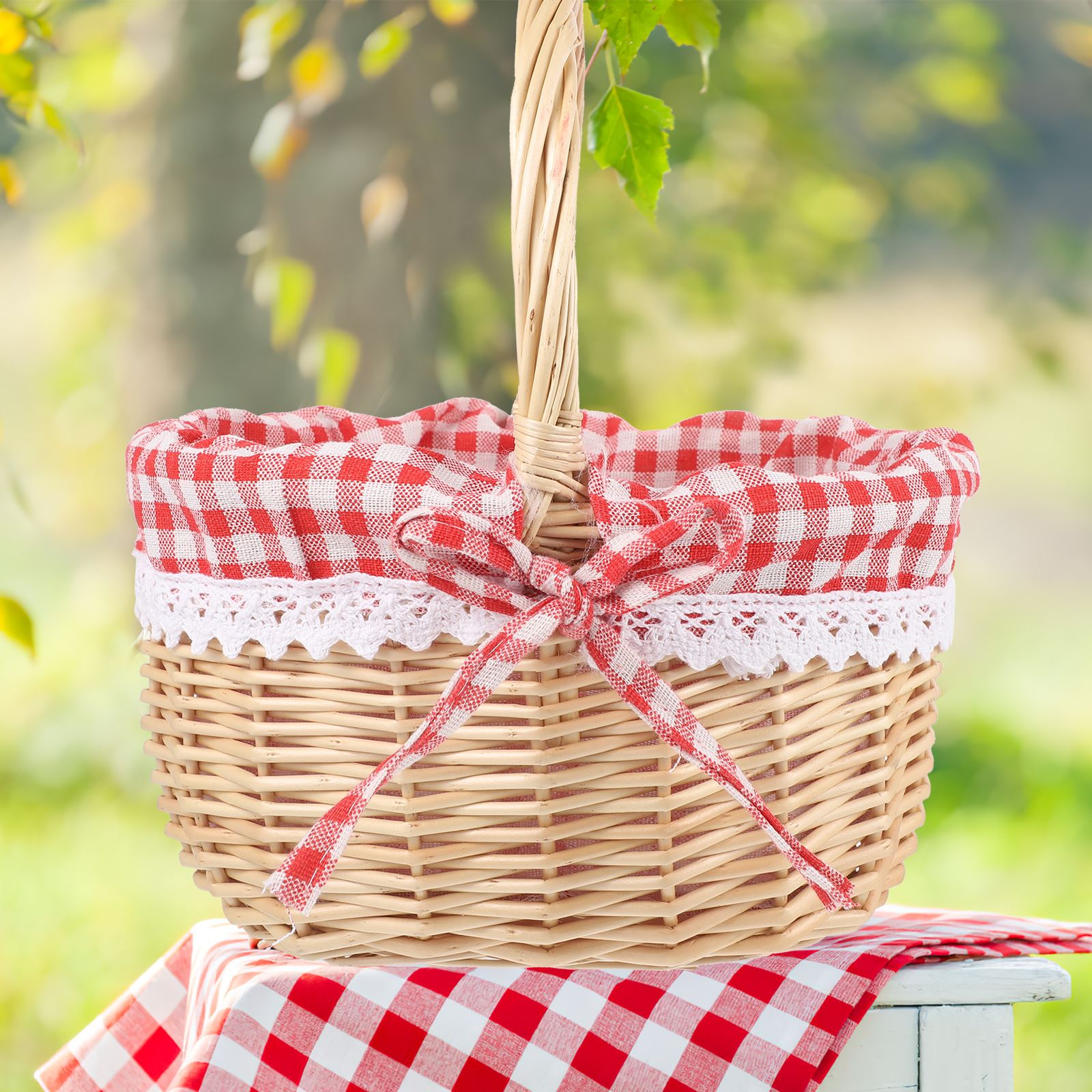 Zerodeko หนูน้อยหมวกแดงตะกร้าท - Basket Bag Wicker บทวิจารณ์และราคา