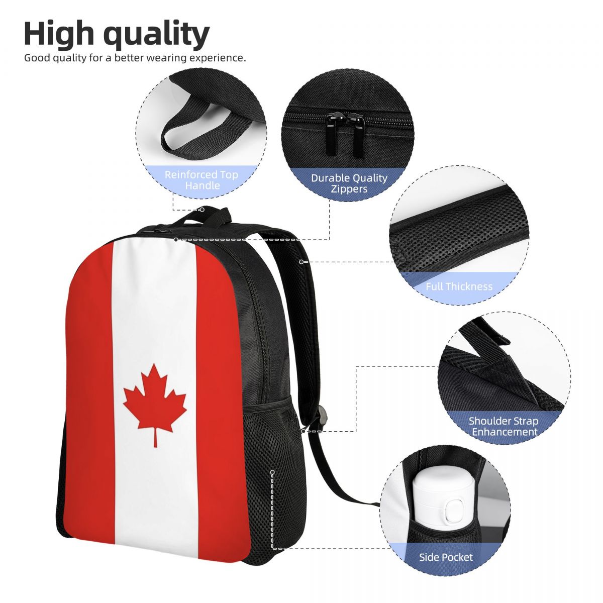 ธงแคนาดาวัฒนธรรมแห่งชาติกระเป๋ - Women Bags Canada Sale บทวิจารณ์และราคา
