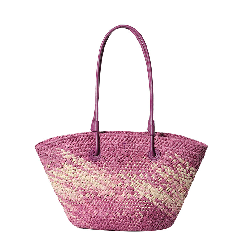 Casual หวายขนาดใหญ่ความจุ Tote - Basket Bag Wicker บทวิจารณ์และราคา