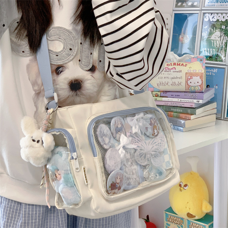 กระเป๋าสะพายข้างใสสุดฮิตสำหรับ - Women Bags Rack บทวิจารณ์และราคา