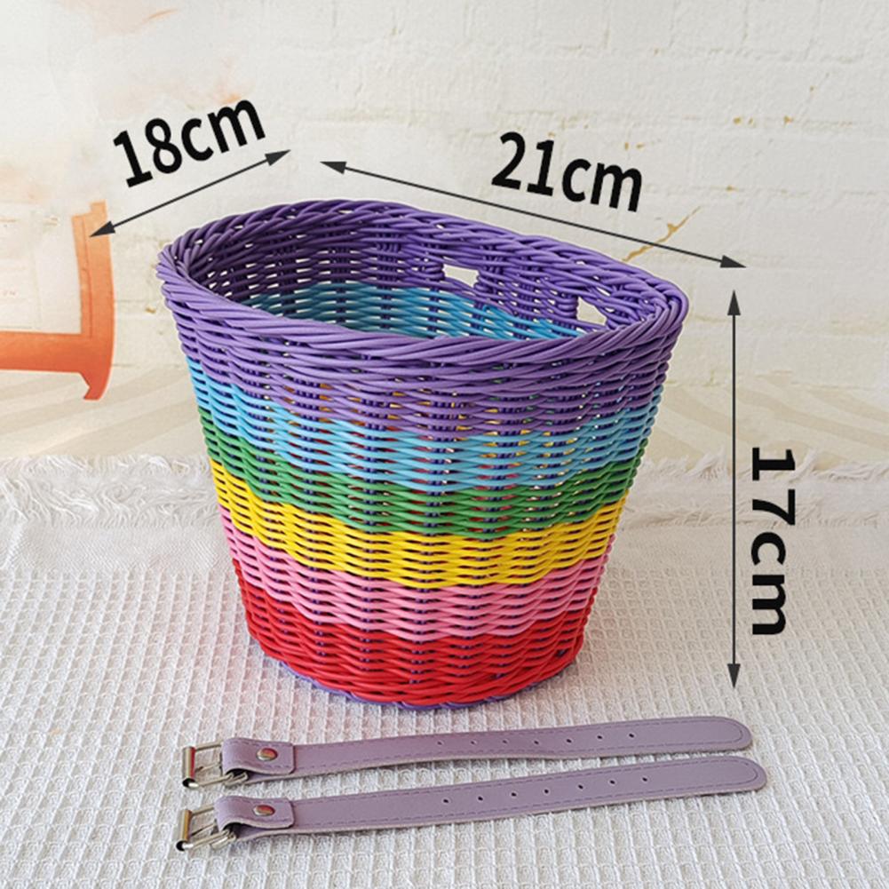 ตะกร้าจักรยานหวายทอที่เก็บจักร - Basket Bag Wicker บทวิจารณ์และราคา