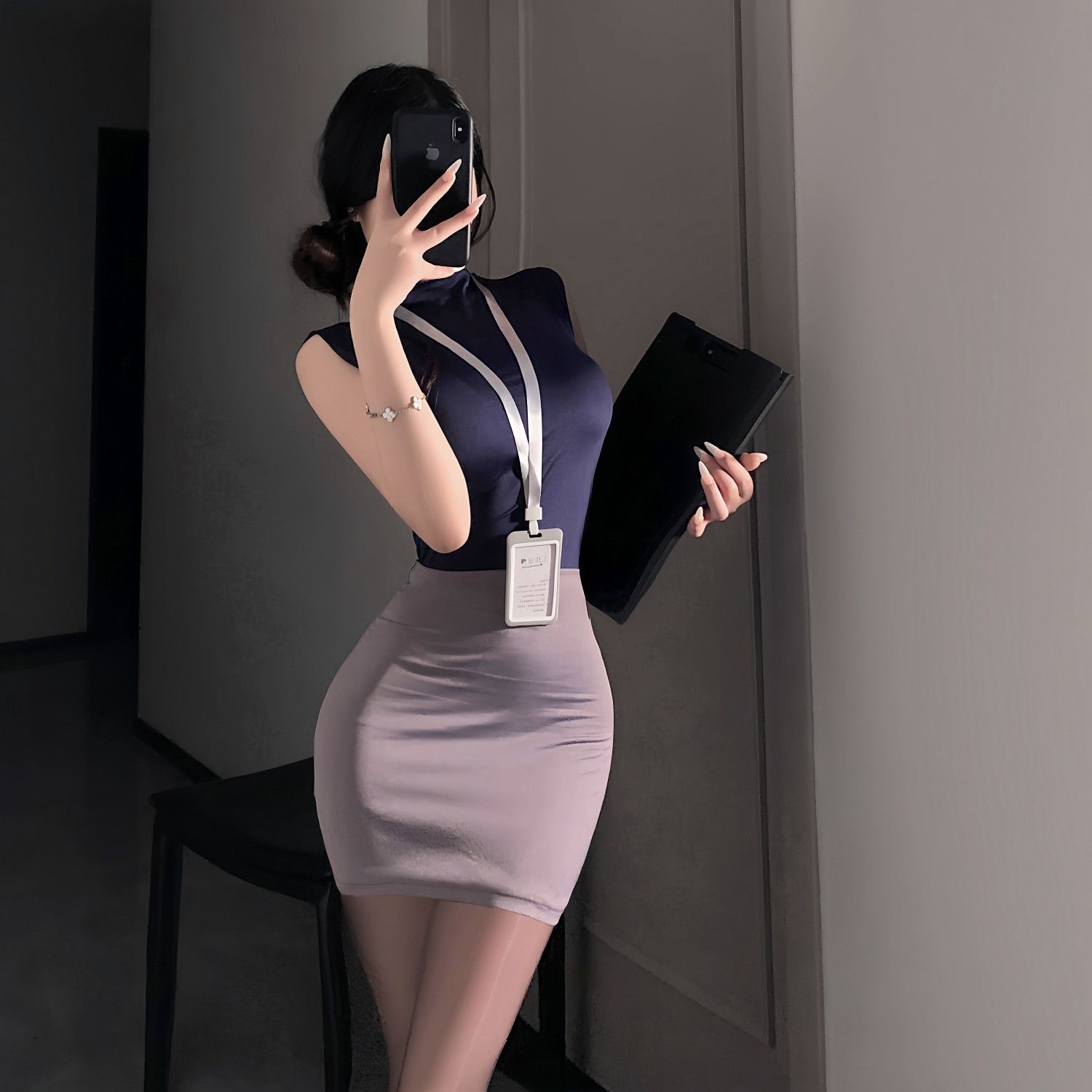 กระโปรงหวานชุด OL เซ็กซี่ Pure - Women Bags For Office บทวิจารณ์และราคา