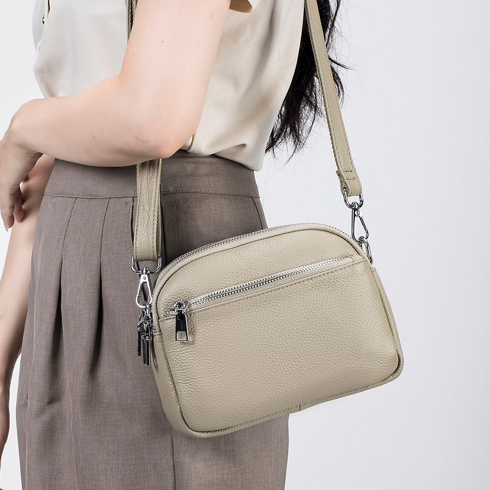 หนังแท้อเนกประสงค์กระเป๋าสะพาย - Women Bags Rack บทวิจารณ์และราคา